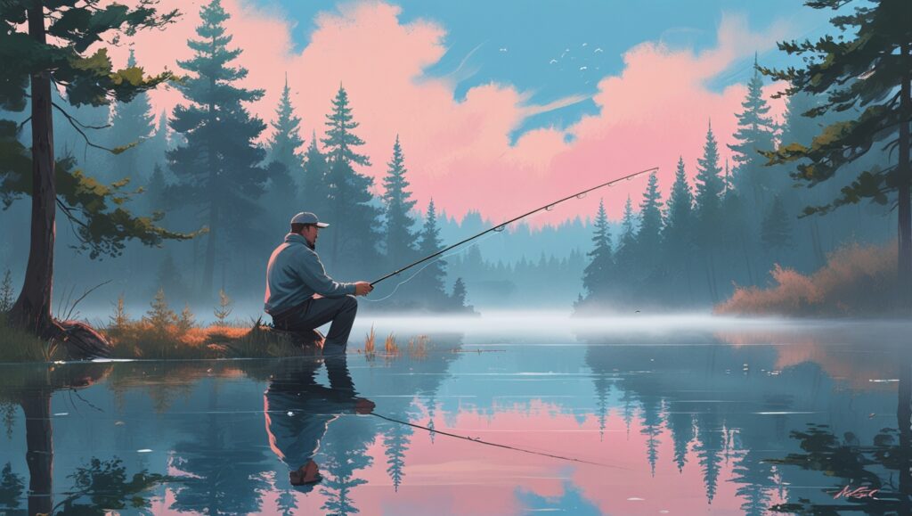 fishing fosters mindfulness